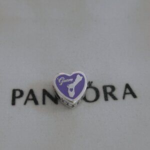 Pandora Map Guam Charm